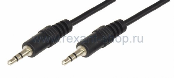 Фотография товара 'Rexant ШНУР 3.5мм штекер стерео 17-4104'