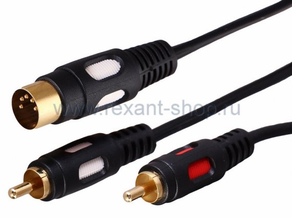 Фотография товара 'Rexant Шнур DIN 5PIN Plug 17-2512'