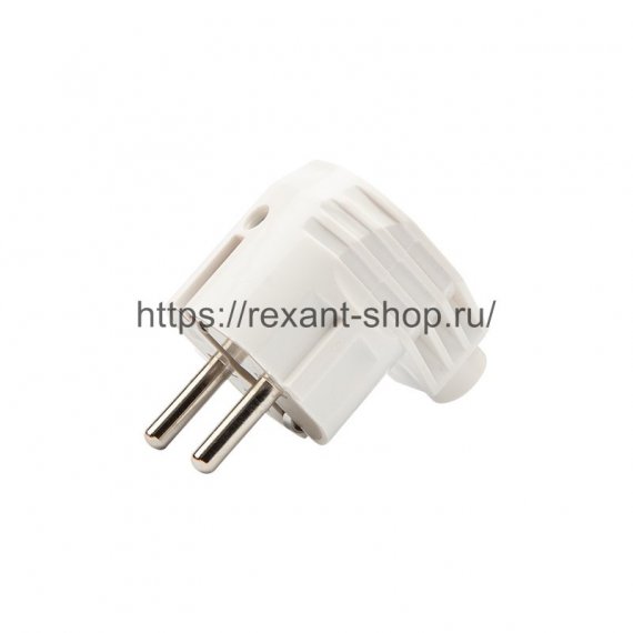 Фотография товара 'Rexant Вилка Евро угловая с з/к 16А 11-8954'