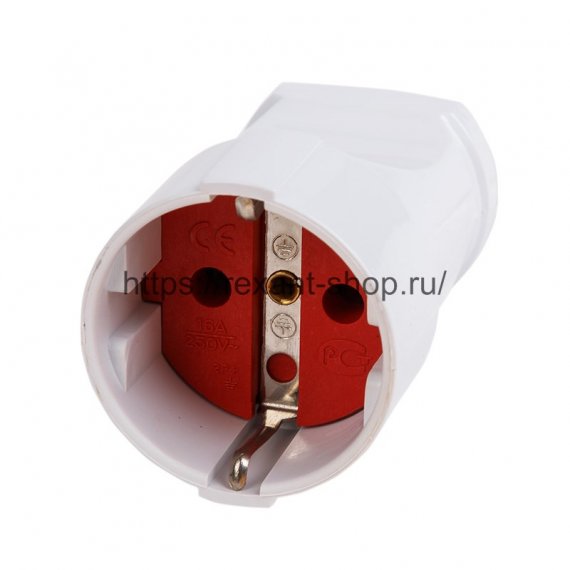 Фотография товара 'Rexant Розетка разборная Евро с з/к 16А 11-8528'