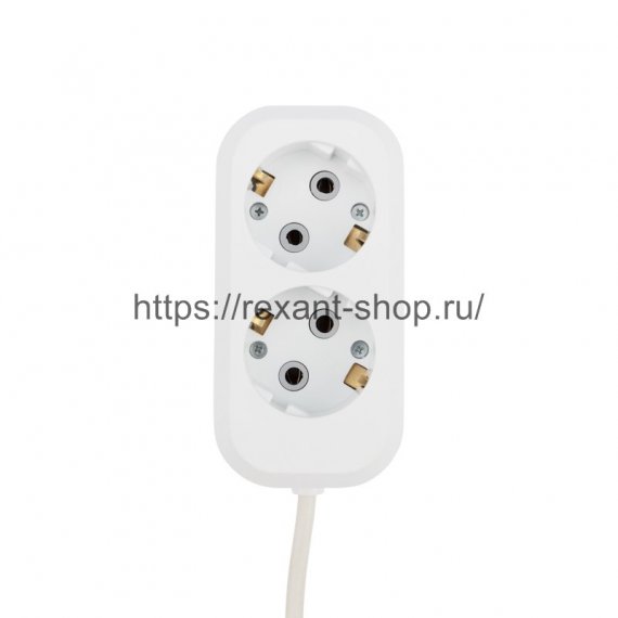 Фотография товара 'Rexant Удлинитель PROconnect 2 гнезда, 10 м, 3х0.75 мм 11-7201'