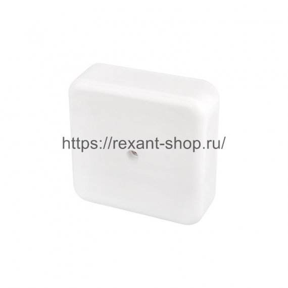 Фотография товара 'Rexant Коробка распаячная ОУ для кабель-канала 80х80х23 мм 28-3072'