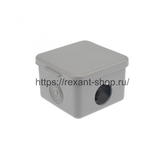 Фотография товара 'Rexant Коробка распаячная ОУ, 65x65x50, IP54 28-3055'