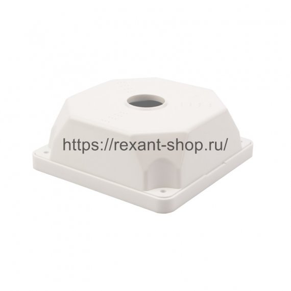 Фотография товара 'Rexant Коробка монтажная для камер видеонаблюдения130х130х50 мм 28-4001'