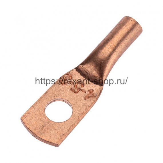 Фотография товара 'Rexant Наконечник медный ТМ 4-5-3 (4мм? - ?5мм) 07-5303-1'