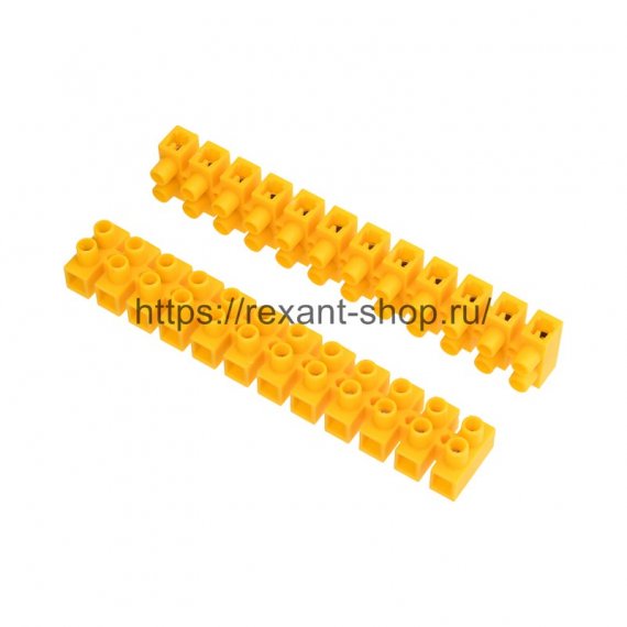 Фотография товара 'Rexant Клеммная винтовая колодка KВ-10 4-10, ток 10 A 07-5010-3'