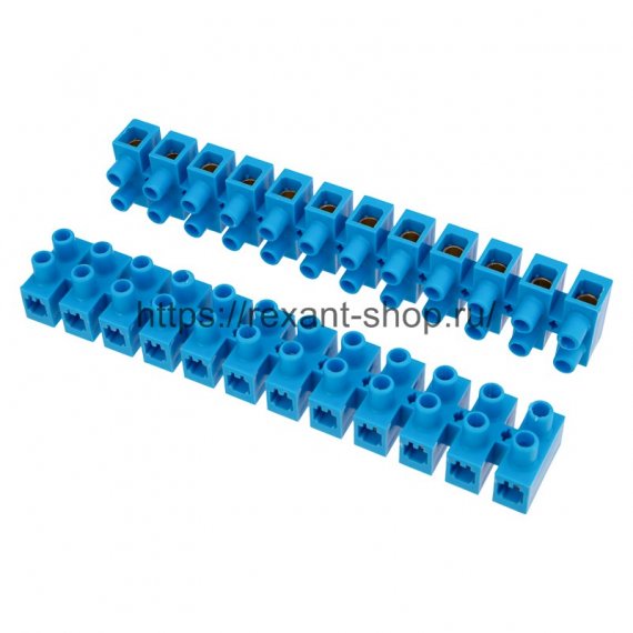 Фотография товара 'Rexant Клеммная винтовая колодка KВ-25 10-25, ток 60 A 07-5025-4'