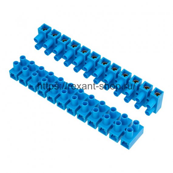 Фотография товара 'Rexant Клеммная винтовая колодка KВ-35 10-35, ток 80 A 07-5035-4'