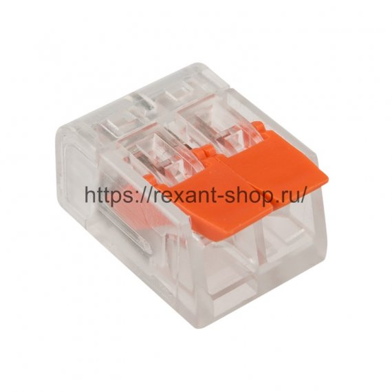 Фотография товара 'Rexant Клемма соединительная рычажковая компактная 07-5202-20'