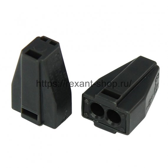 Фотография товара 'Rexant Электромонтажные экспресс-клеммы (2*2.5мм? с пастой) 07-3020-05'