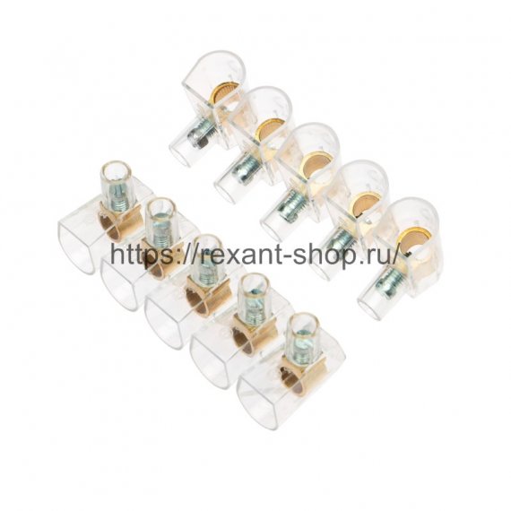 Фотография товара 'Rexant Концевой зажим винтовой изолированный КЗВИ 10 мм 07-5704'