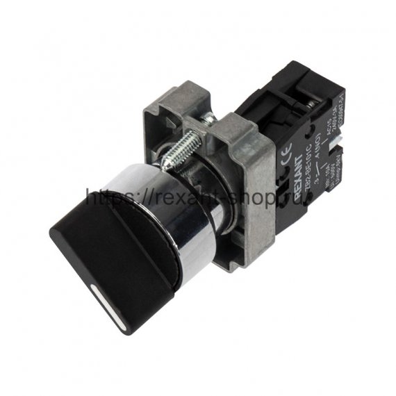 Фотография товара 'Rexant Переключатель BD21 2P короткая ручка NO 36-5550'