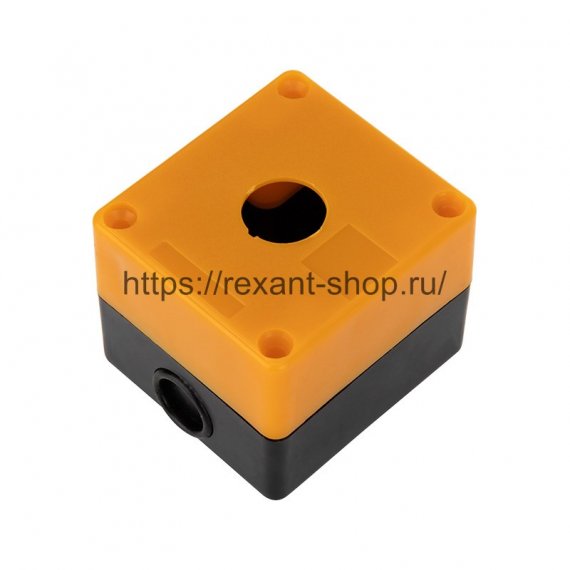 Фотография товара 'Rexant Корпус пластиковый КП 1 кнопка 22 мм 36-9221'