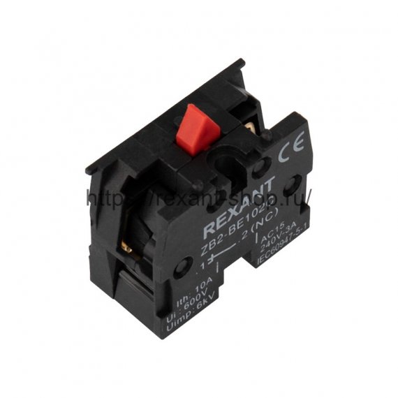 Фотография товара 'Rexant Контакт дополнительный XB-2 NC 36-9000'