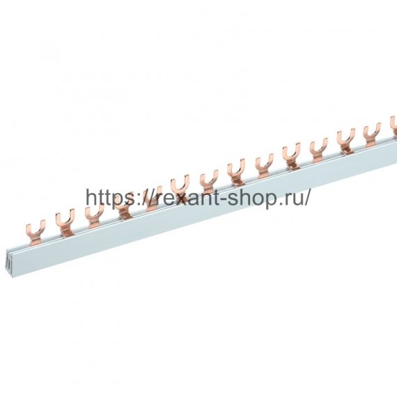 Фотография товара 'Rexant Шина соединительная типа FORK вилка 2Р 63 А 11-2233'