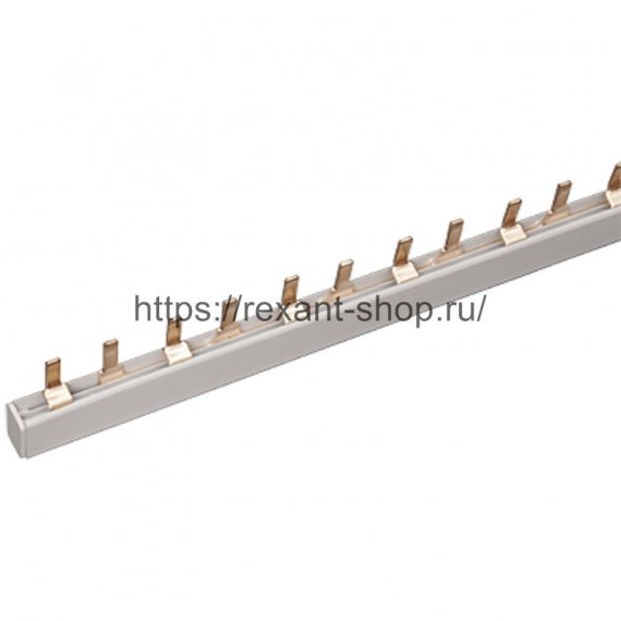 Фотография товара 'Rexant Шина соединительная типа PIN штырь 2Р 63 А 11-2243'