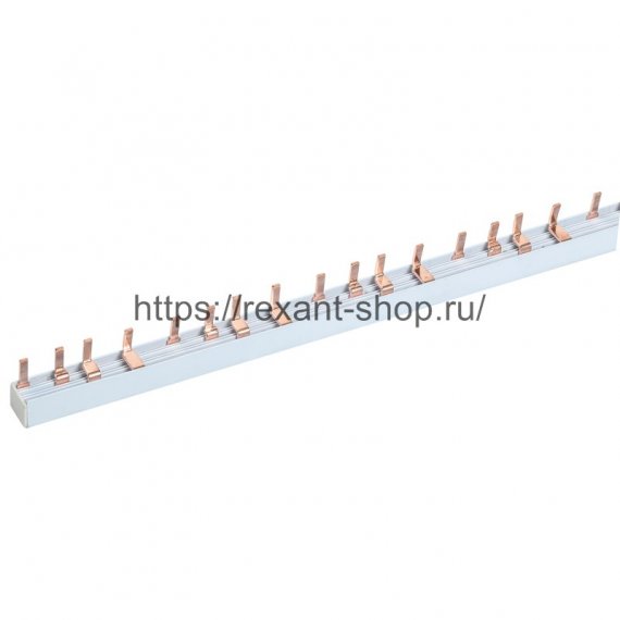 Фотография товара 'Rexant Шина соединительная типа PIN штырь 4Р 63 А 11-2247'