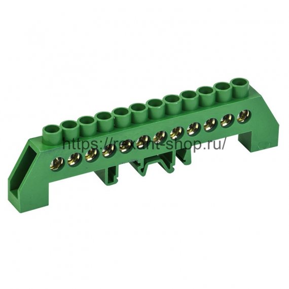 Фотография товара 'Rexant Шина PE «земля» в комбинированном зеленом изоляторе 11-2309'