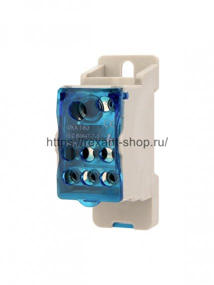 Фотография товара 'Rexant Блок распределительный РБД-160А на DIN-рейку 11-2002'