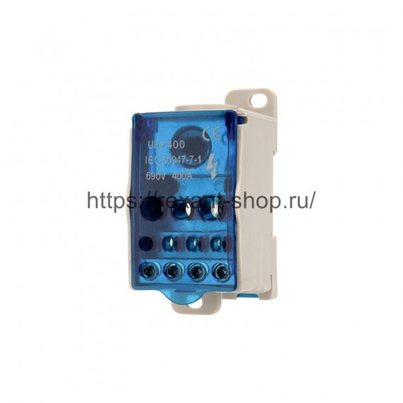 Фотография товара 'Rexant Блок распределительный РБД-400А на DIN-рейку 11-2004'