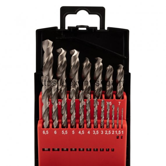 Фотография товара 'Rexant Набор сверл по металлу 1-10 мм 91-0635'