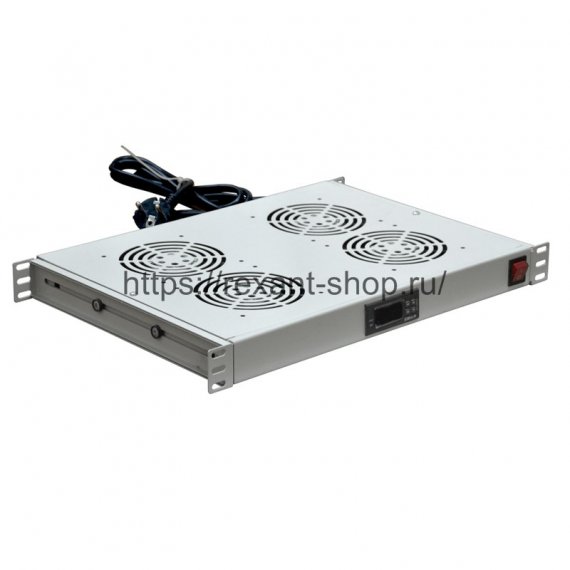 Фотография товара 'Rexant 19" Вентиляторный модуль с термостатом 1U 04-2605'