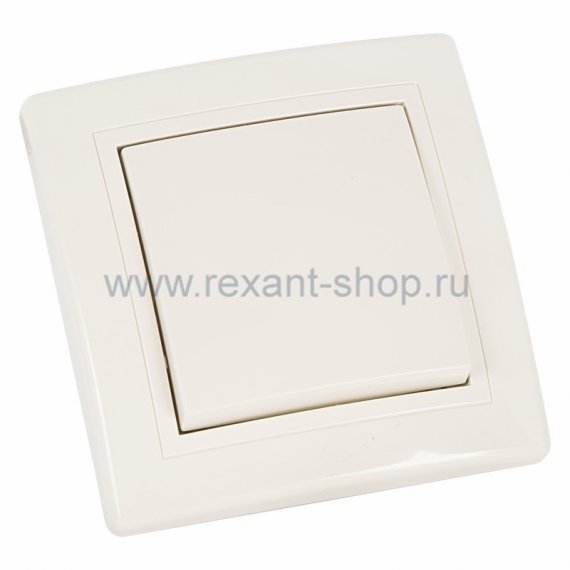 Фотография товара 'Rexant Выключатель одноклавишный,скрытой установки 78-0123'