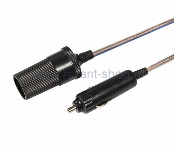 Фотография товара 'Rexant Удлинитель автоприкуривателя штекер-гнездо 16-0218'