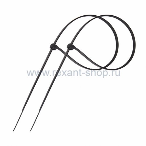 Фотография товара 'Rexant Хомут nylon 300 х 4,0 мм 57-0301'