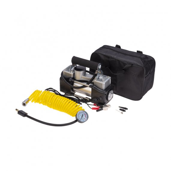 Фотография товара 'Rexant 80-0523 Компрессор автомобильный усиленный двухпоршневой'