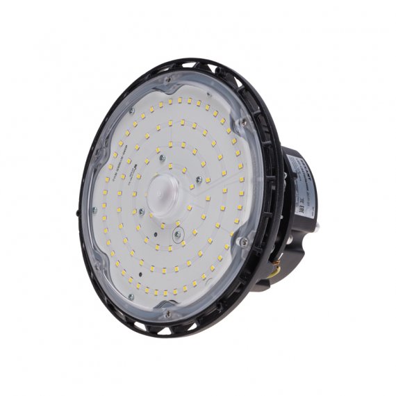 Фотография товара 'Rexant 607-299 Светильник для высоких пролётов ДСП 01 100 Вт 6500 К IP65 10000 Лм'