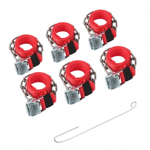 Фотография товара 'Rexant 07-7024-2 Цепи (браслеты) противоскольжения для легковых автомобилей, однорядные'