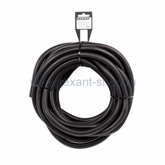 Фотография товара 'Rexant Труба автомобильная гофрированная 12,7 мм ПОЛИПРОПИЛЕН 15-1310'