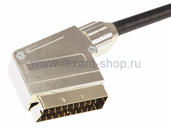 Фотография товара 'Rexant Шнур SCART Plug - SCART Plug 21pin 17-1116'