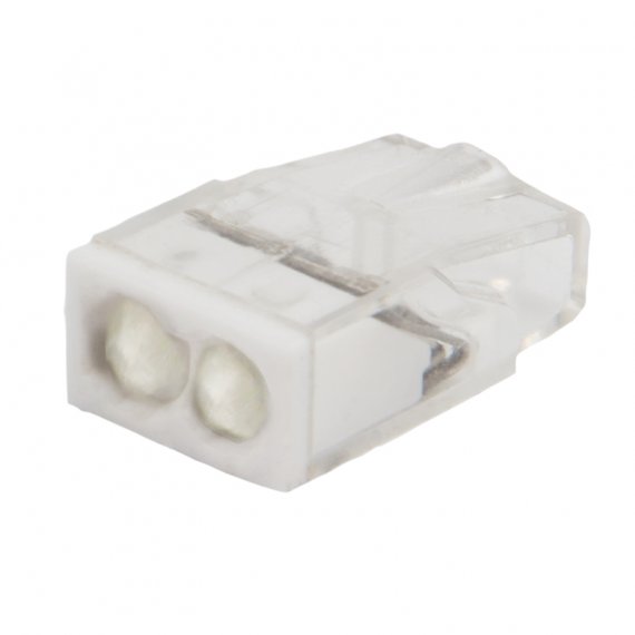 Фотография товара 'Rexant 07-3216-20 Экспресс-клемма с пастой СМК 2273-242, 2-проводная 0.5-2.5 мм?'