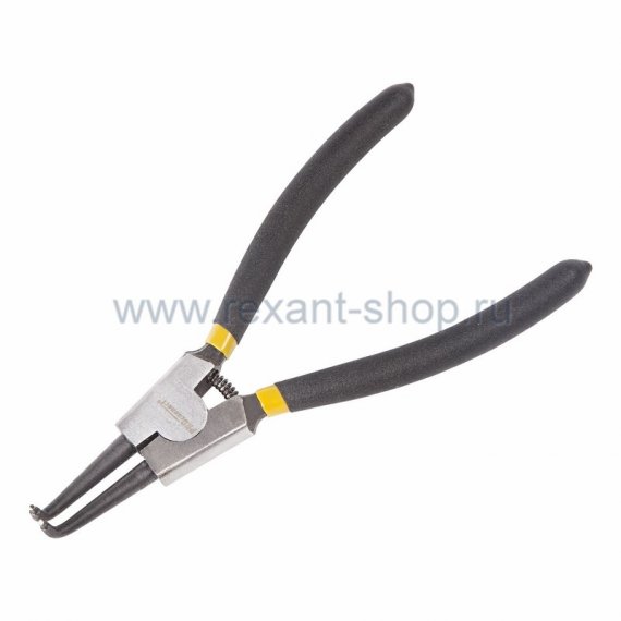Фотография товара 'Rexant Щипцы для стопорных колец сжим загнутый 180 мм 12-4630-4'