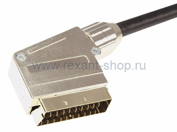 Фотография товара 'Rexant Шнур SCART Plug - SCART Plug 21pin 17-1119'