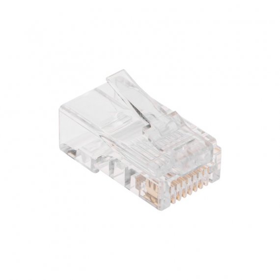 Фотография товара 'Rexant 05-1020 Разъем cквозной RJ-45(8P8C) под витую пару, UTP, CAT 5e'