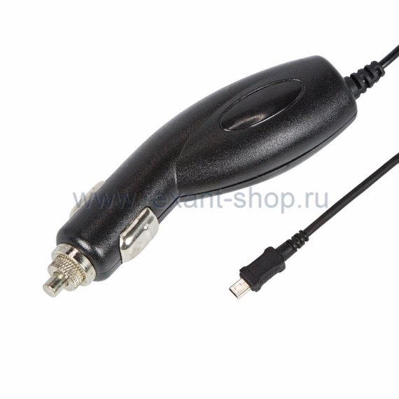 Фотография товара 'Rexant Автозарядка в прикуриватель miniUSB (АЗУ) (5V, 1000mA) 16-0251'