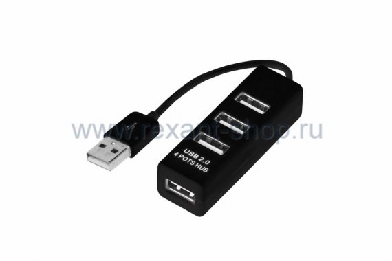 Фотография товара 'Rexant Разветвитель USB на 4 порта 18-4103'