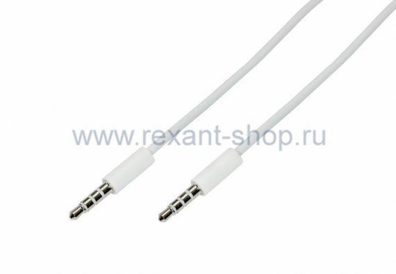 Фотография товара 'Rexant Аудио кабель 3,5 мм штекер-штекер 18-1110'