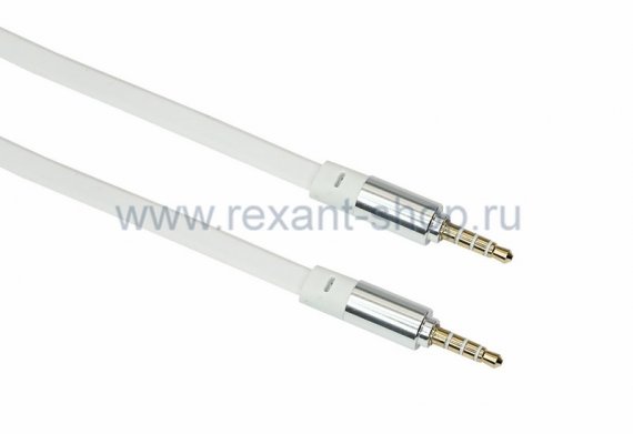 Фотография товара 'Rexant Аудио кабель AUX 3.5 мм шнур 18-4004'