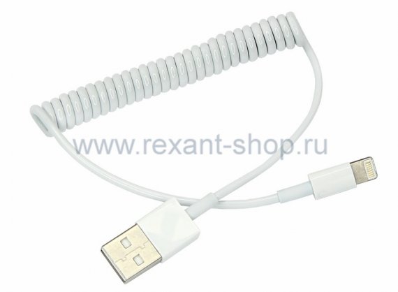 Фотография товара 'Rexant USB кабель для iPhone 5/5S 18-4202'