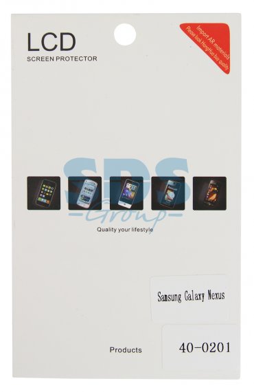 Фотография товара 'Rexant Пленка защитная глянцевая на Samsung Galaxy Nexus 40-0201'