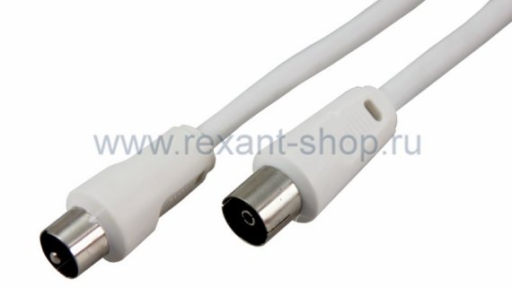 Фотография товара 'Rexant Шнур TV PLUG - TV JACK 3.0 18-0004'