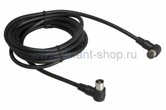 Фотография товара 'Rexant Шнур TV PLUG - TV JACK 1.5м 18-0012'