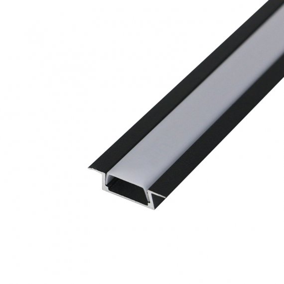 Фотография товара 'Rexant 146-405-2 Комплект врезного алюминиевого профиля с рассеивателем, 22х6мм, 1м'