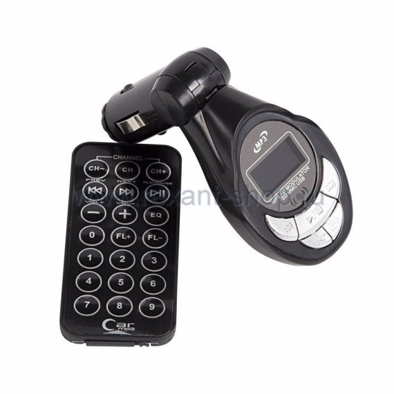 Фотография товара 'Rexant Автомобильный FM-модулятор USB/SD/MicroSD/AUX 4в1 18-2404-9'