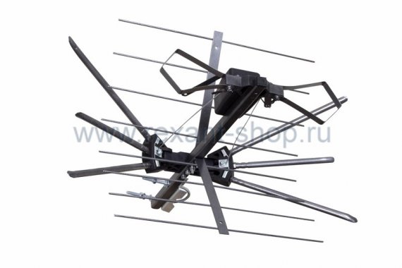 Фотография товара 'Rexant Наружная активная антенна для аналогового и цифрового телевидения DVB-T2 34-0401'