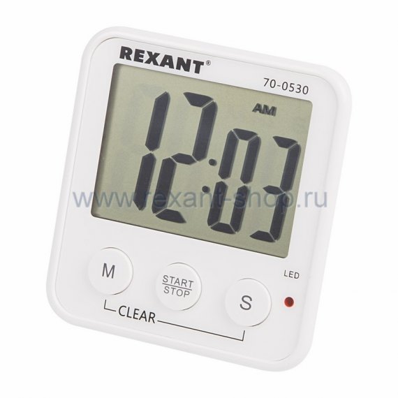 Фотография товара 'Rexant Цифровые часы с таймером обратного отсчета 70-0530'